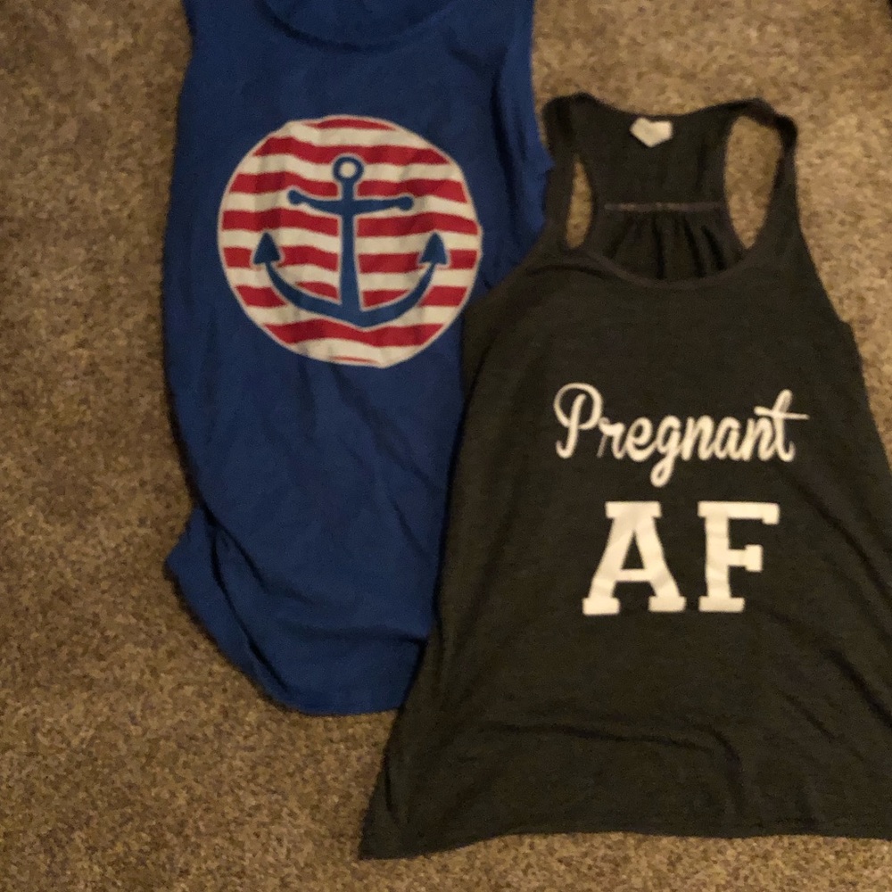 Cheeky Maternity Tanks 😎